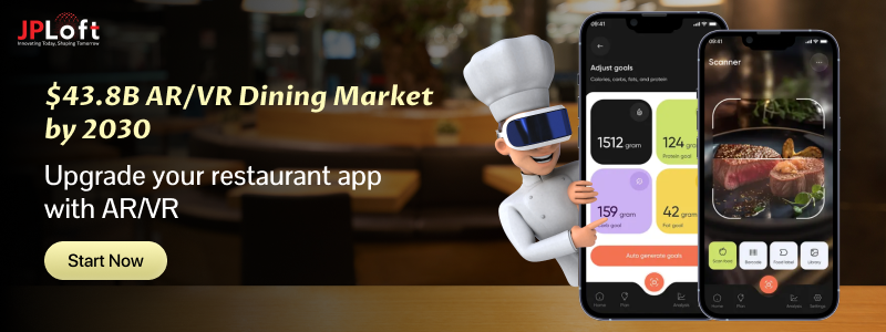 Create a Restaurant App CTA